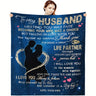 1pc, Blanket For The Husband Of The Wife, A Birthday Gift For The Man, A Blanket Gift For The Husband Birthday Gift Ideas, The Best Christmas Valentine Wedding For Him, Warm Cozy Soft Blanket For Couch Bed Sofa Office Camping