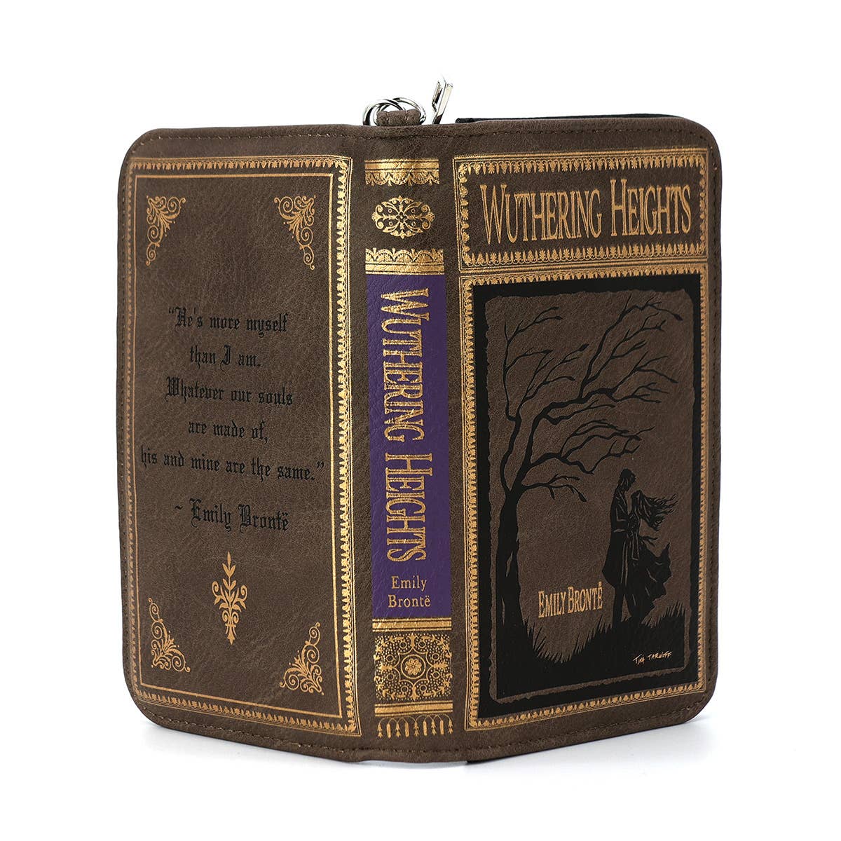 Wuthering Heights Book Wallet Wristlet-1
