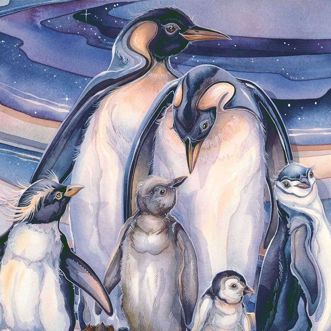 Arte mural de madera "Sno Buddy Like you" de J. Bergsma - Decoración de naturaleza y vida silvestre - 85922659B-JB