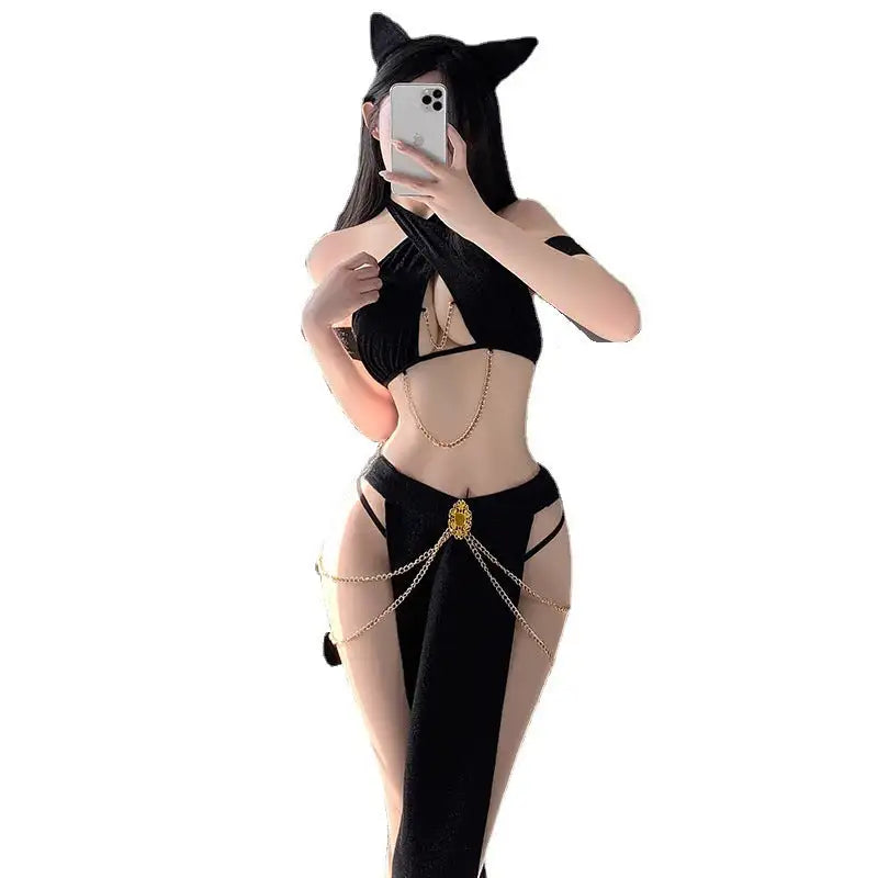 New Lingerie Queen Fancy Egyptian Set - Lootquake