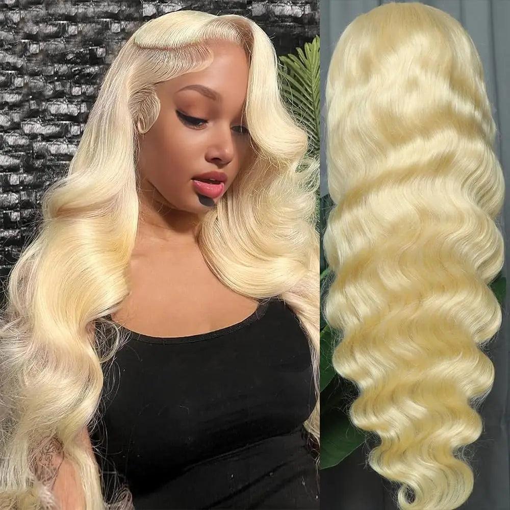 613 hd Lace Frontal Wig 13x6 Lace Frontal Wig Human Hair for Women Blonde Human Hair Wig 13x4 Body Wave Lace Front Wigs on Sale
