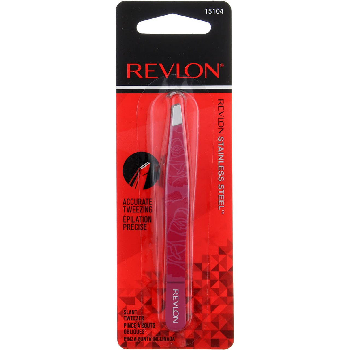 REVLON Stainless Steel Accurate Tweezing