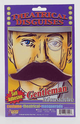 Halloween Costume Moustaches British Moustache Black