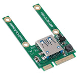 mSATA to USB Conversion Card Mini PCI-E Expansion Converter Adapter USB2.0 mPCI-E - Lootquake