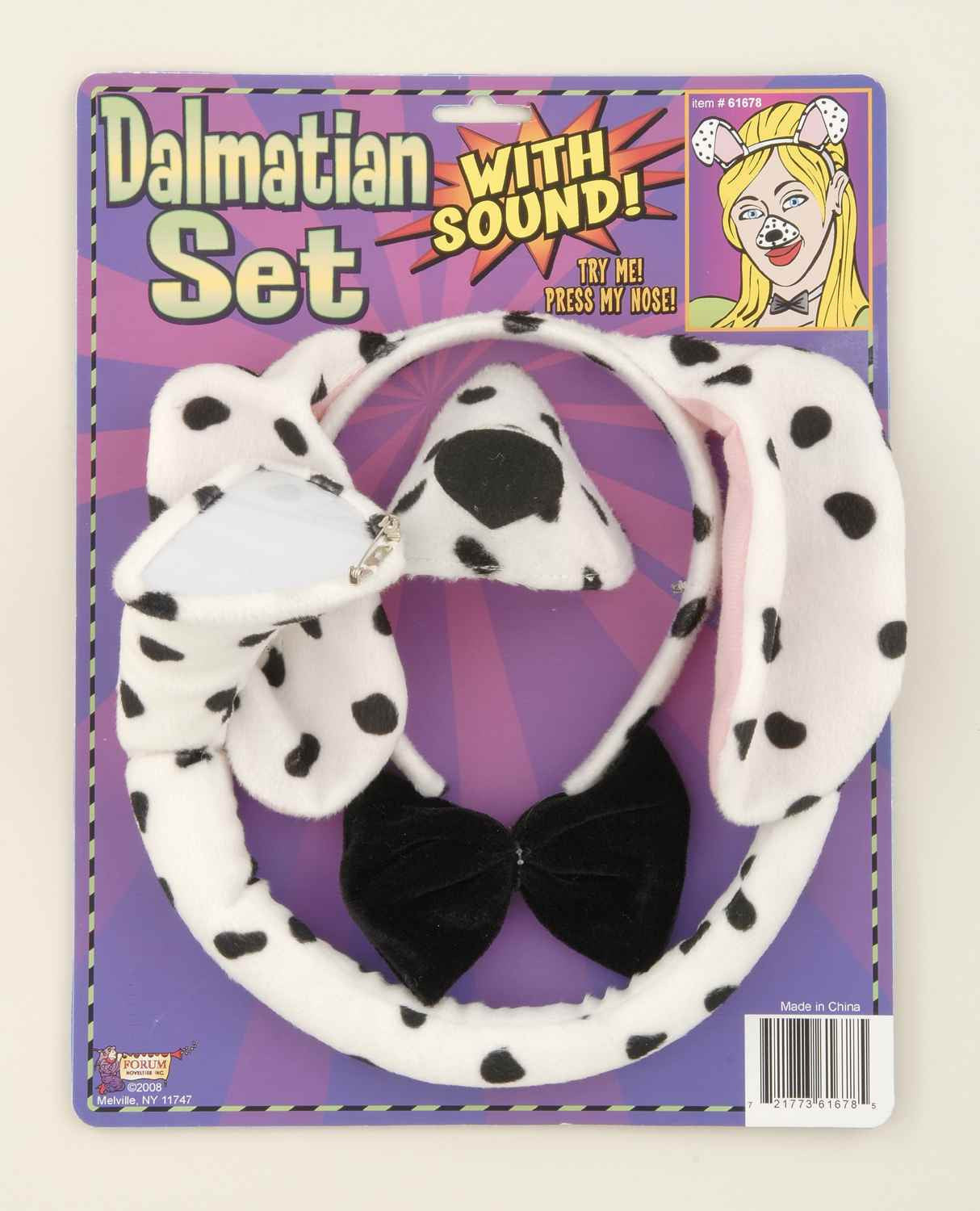 Costume Kits Dalmation Costume Kit w/Sound