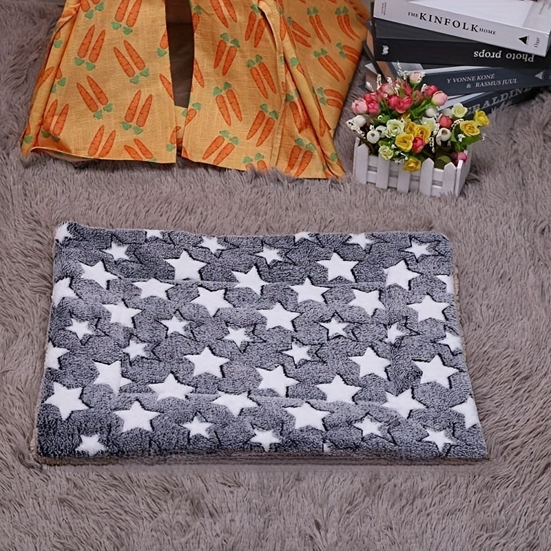 1 alfombrilla suave para jaula de perro, cálida y gruesa, para invierno