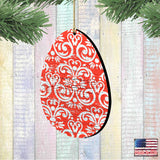 Colorful Eggs Wooden Ornaments Set of 6 by G. DeBrekht - Designocracy - 8199712-S6