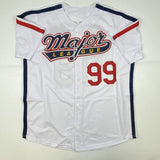 Camiseta de béisbol autografiada/firmada de Charlie Sheen Wild Thing Ricky Vaughn de la película Major League Baseball JSA COA