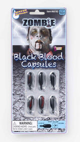 Black Zombie Blood Capsules