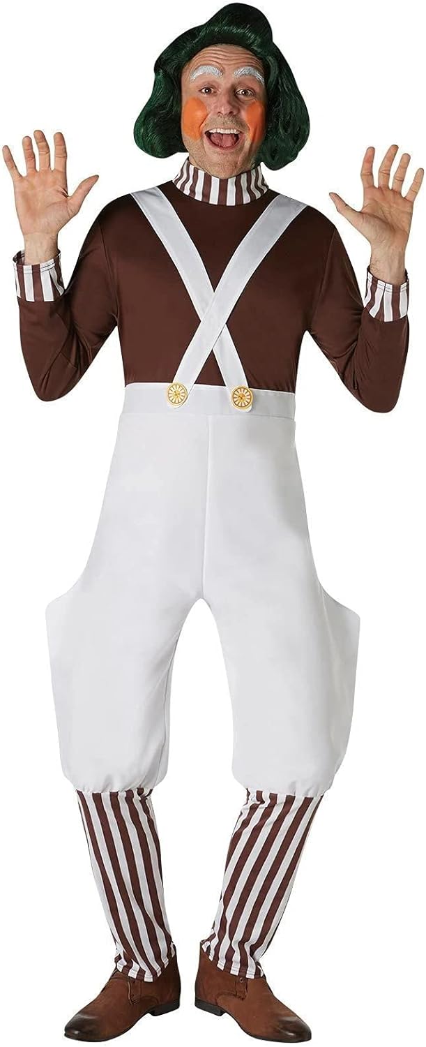 Adults Willy Wonka & The Chocolate Factory Oompa Loompa Wig