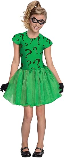 Girls Batman The Riddler Costume
