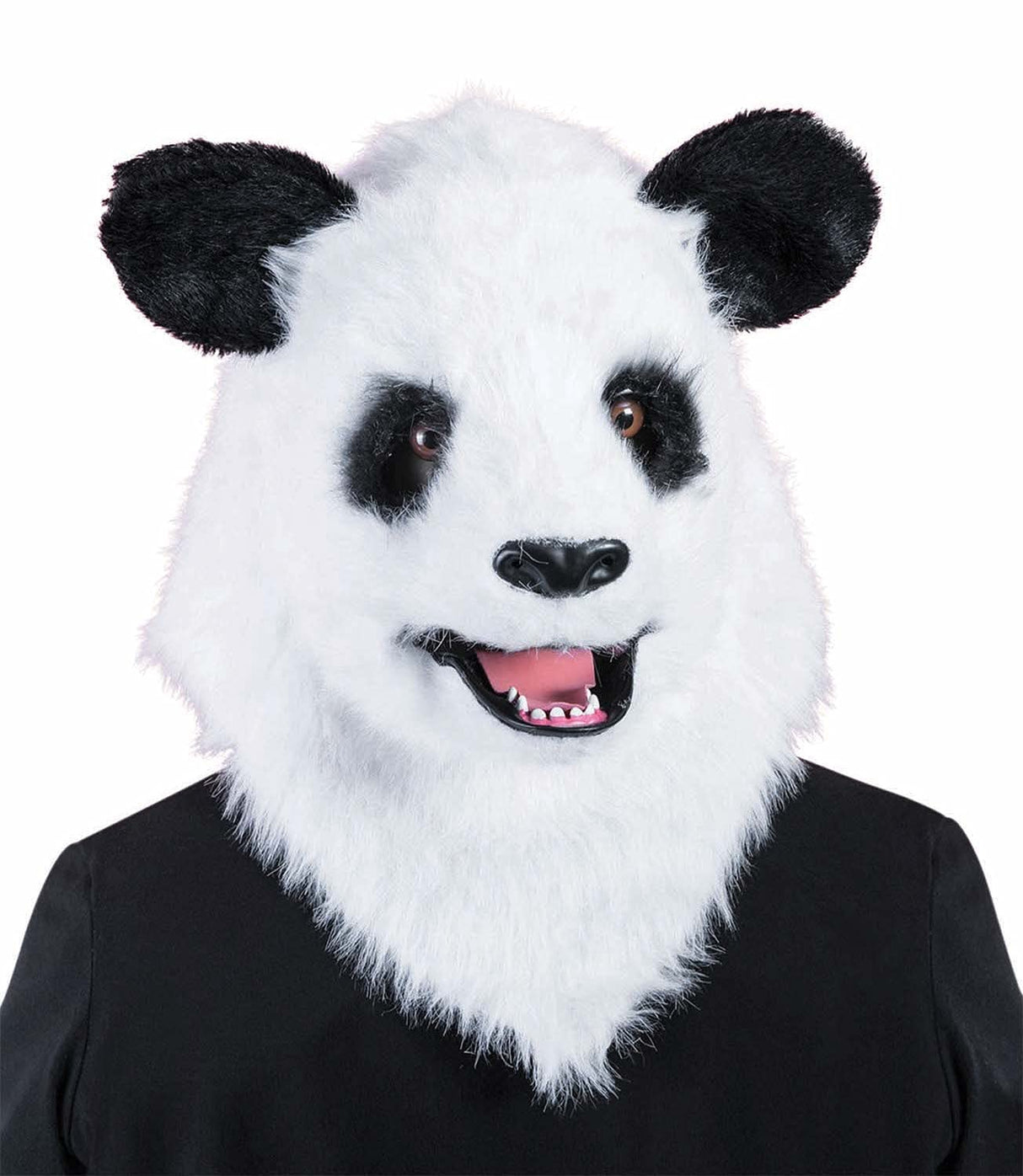 Deluxe Plush Overhead Panda Costume Mask