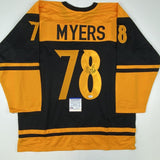 Camiseta negra de Halloween de Michael Myers, autografiada y firmada por Nick Castle, PSA y COA de ADN