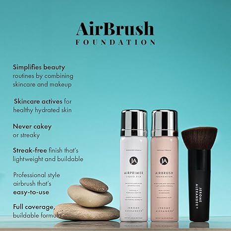 MAGIC MINERALS Airbrush Foundation By Jerome Alexander (3Pcs)