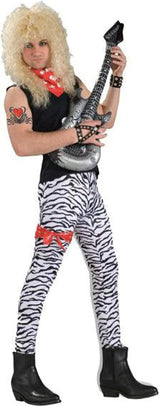 Adults 80's Zebra Pants