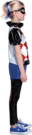 Girls Batman Harley Quinn Costume