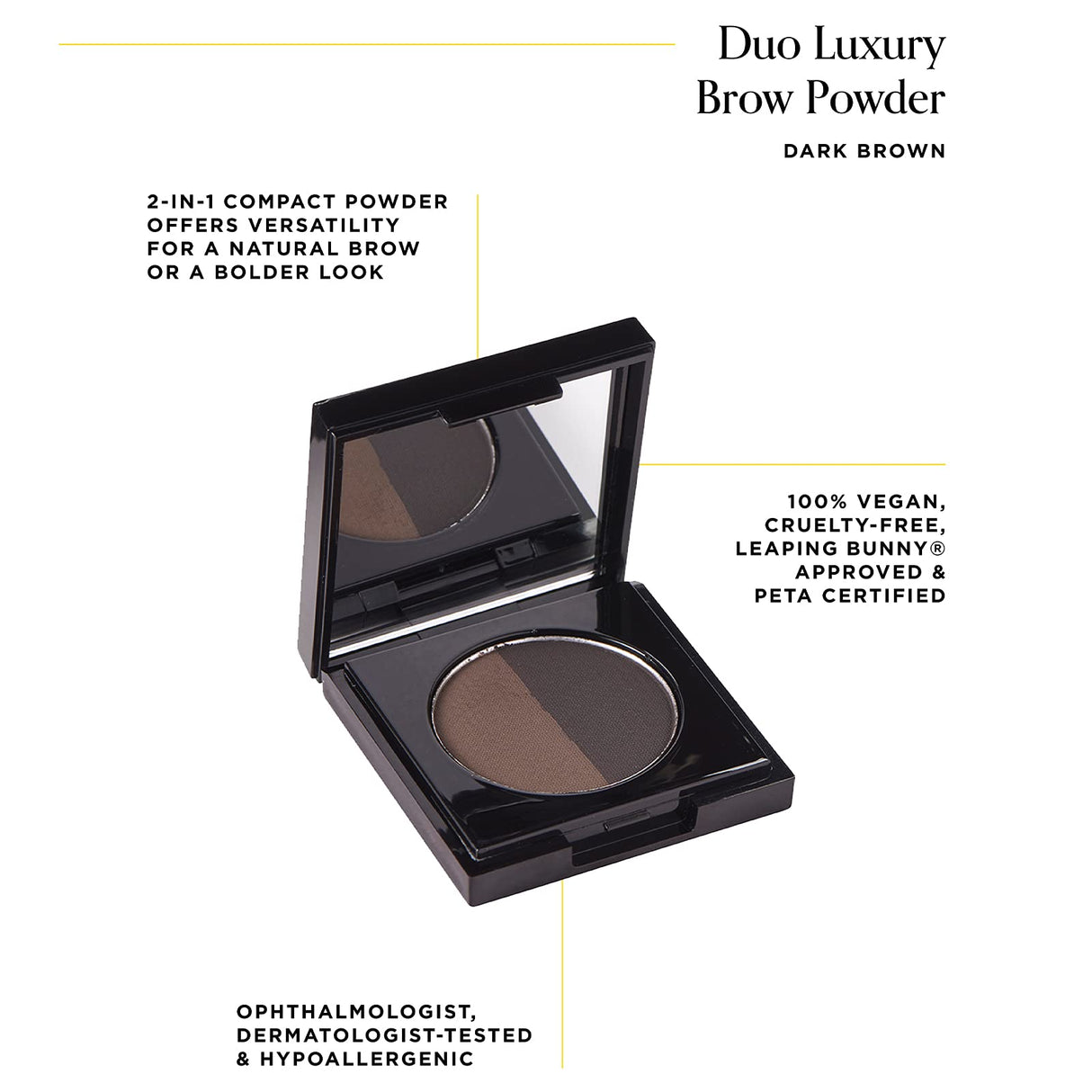 ARCHES & HALOS Duo Luxury Brow Powder