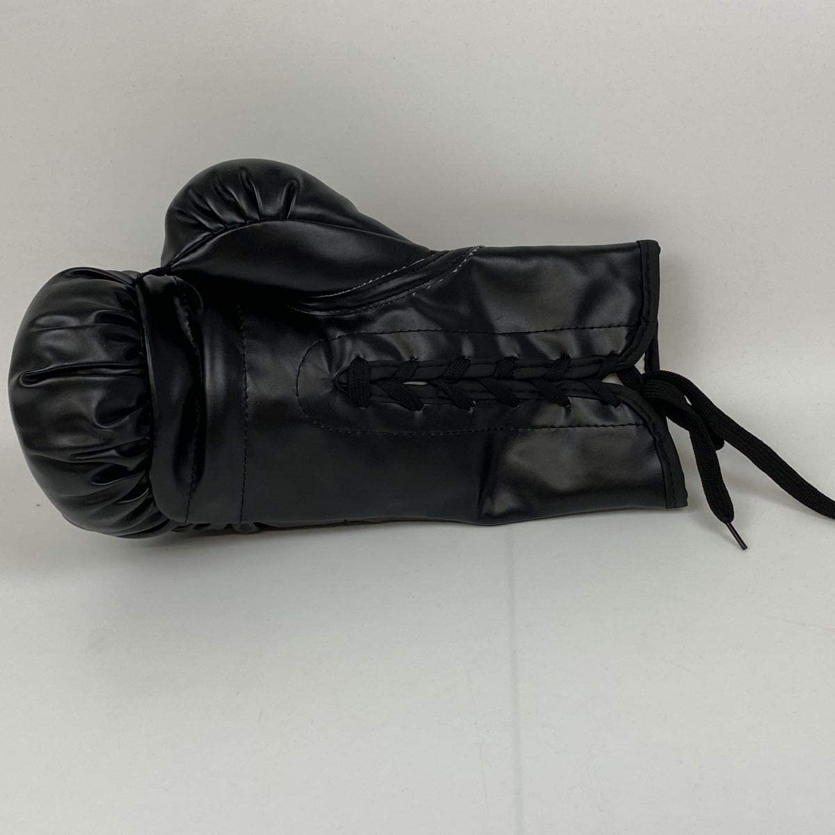 Guante de boxeo Everlast negro autografiado/firmado de Mike Tyson, holograma del atleta, COA