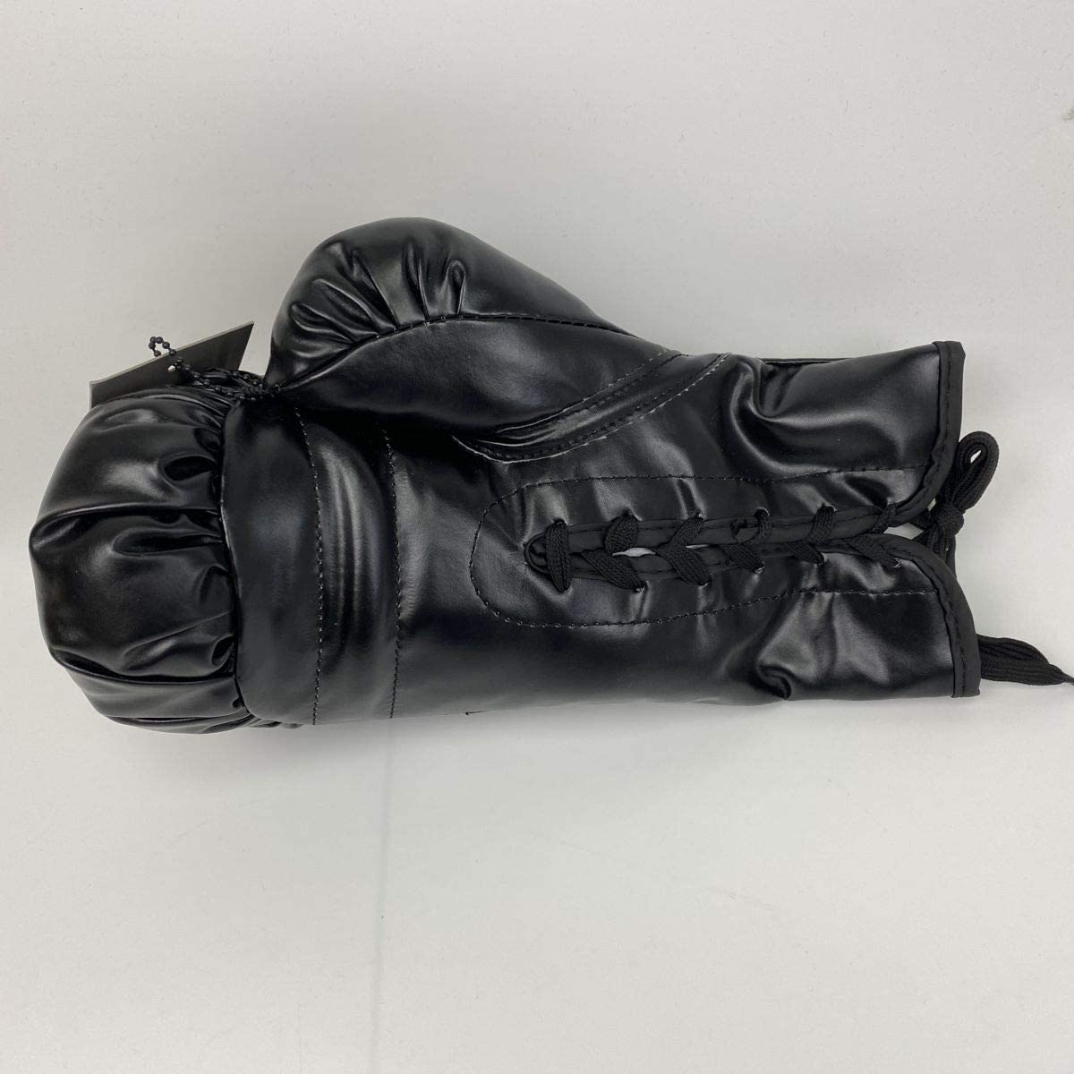 Guante de boxeo Everlast negro imperfecto autografiado/firmado de Mike Tyson, holograma del atleta, COA