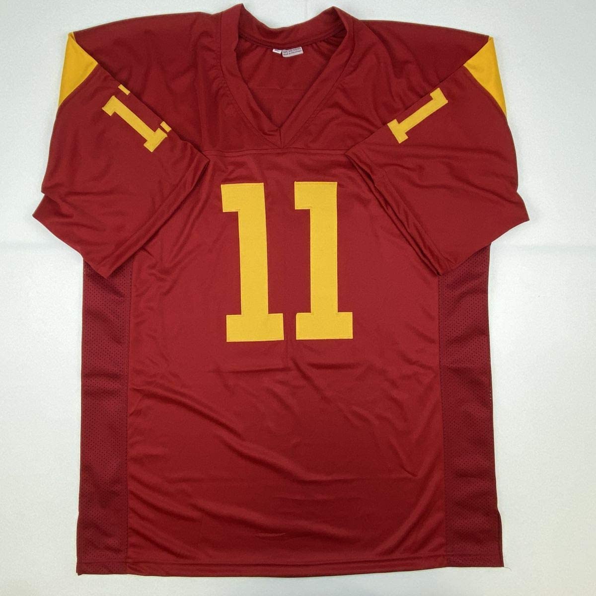 Camiseta de fútbol americano universitario autografiada/firmada por Matt Leinart USC Southen Cal Red JSA COA