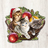 Christmas Wreath Holiday Door Decor by D. Gelsinger - Christmas Decor - 8461027-1H-1607