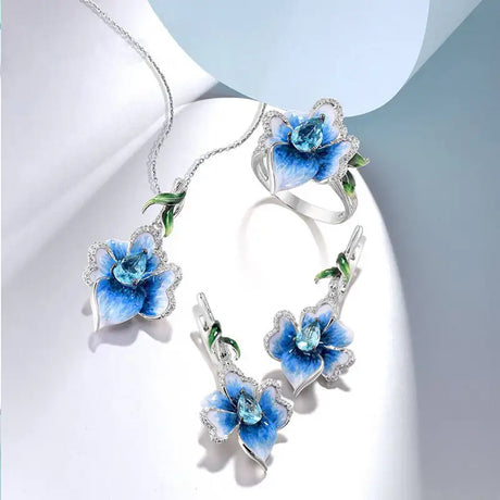 Flower Flower Jewelry Suit Petunia - Lootquake