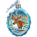 Wildlife Mercury Glass Ornaments Set of 3 by G. DeBrekht - Wildlife Holiday Decor - 770109S3