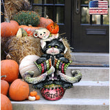 ¡Abucheos espeluznantes! Decoración de Halloween para puertas de Jamie Mills-Price - Decoración de Halloween para Acción de Gracias - 8457409H