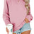 Solid Color Crew Neck Coat Long Sleeve Hoodie - Lootquake