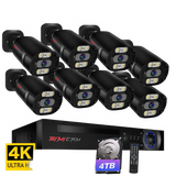 4K Ultra HD Security Camera System with Night Vision