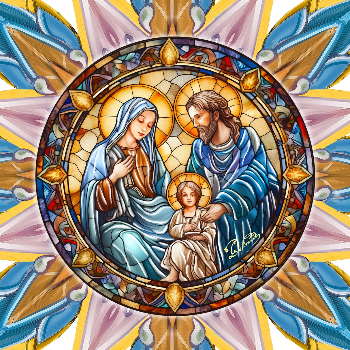 Estrella de la Natividad de madera para la punta del árbol, de G. Debrekht - Decoración navideña - 89505