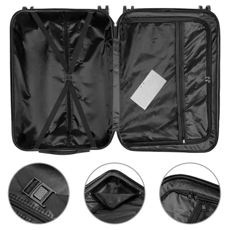 Vertical Pattern Three In One Handle Universal Wheel Pull Rod Box - Lootquake