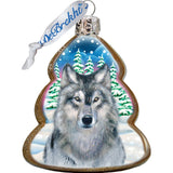 Mercury Glass Ornaments Set of 3 by G. DeBrekht - Wildlife Holiday Decor - 770113S3