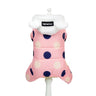 Warm big polka dot four-leg cotton coat - Lootquake