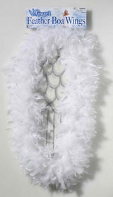 Feather Boa Angel Costume Wings