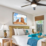 Arte mural de madera con paisaje de los cañones de Hogge de Nature Wonders - Decoración de vida silvestre - 95276B