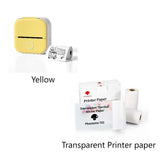 Portable Mini Printer for Students and Hobbyists, Bluetooth Thermal Label Printer