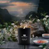 Luxury Candle Gift Set For Women, Strong Scented Candle Set, Black Candles Gifts, 3 Pack, 24oz, Burning 150 Hours