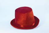 Felt Top Hat Red Costume Top Hat