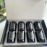 Coffret cadeau de 8 bougies parfumées au soja - Parfums citron, lavande, rose, vanille, jasmin, menthe, gardénia et romarin - Pour une utilisation en intérieur - Cadeau idéal pour les fêtes et les occasions spéciales - Idéal pour les femmes et les hommes