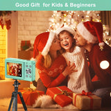 [HD Digital Camera for Vlogging] 16x Digital Zoom 1080P HD Digital Camera - 2.4-inch LCD Rechargeable Camera for Video Blogging, Photography, and Webcam - Perfect for Thanksgiving, Christmas, and New Year Gifts