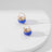 European And American Stylish Round Crystal Ear Clips Women - Lootquake