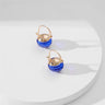 European And American Stylish Round Crystal Ear Clips Women - Lootquake