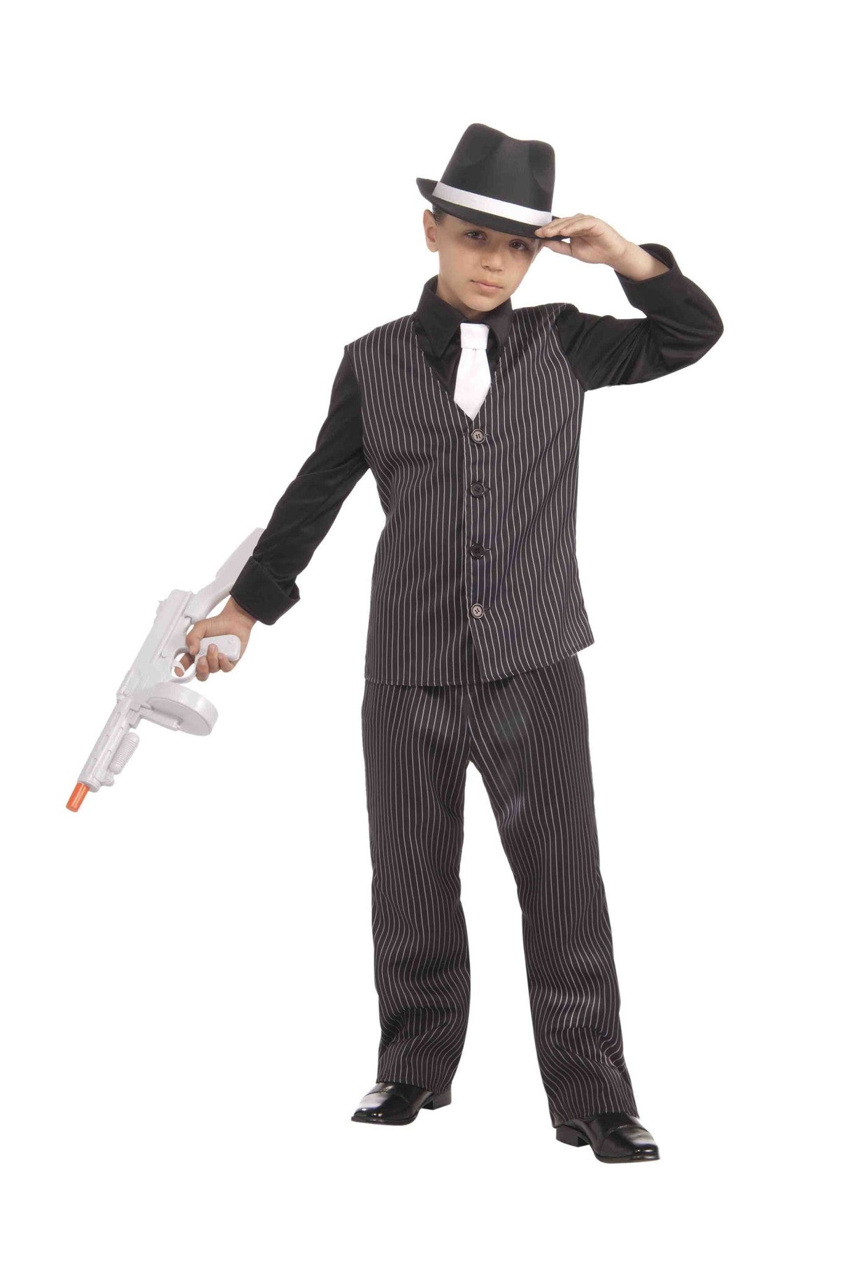 Deluxe 20's Gangster Costume for Children