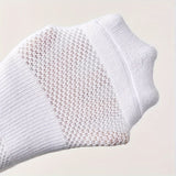 1/6 pares de calcetines deportivos de entrenamiento acolchados unisex, transpirables y absorbentes de humedad para mujer