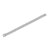 The Light Of Faith Luxury Fashion Mossan Diamond S925 Silver Bracelet - Lootquake