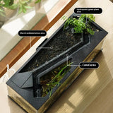 Acrylic Filter Circularly Heating Lighting Integrated Lazy Aquarium - Lootquake