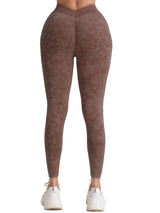 4 Pieces Scrunch Butt Lifting Workout V Back Leggings - Lootquake