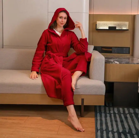 Women's Fibre Velvet Gown Set - Lootquake