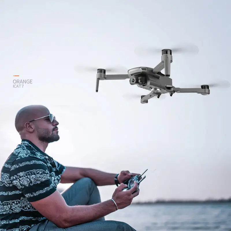 GPS Drone Folding Storage Convenient HD Camera Gimbal Aircraft - Lootquake